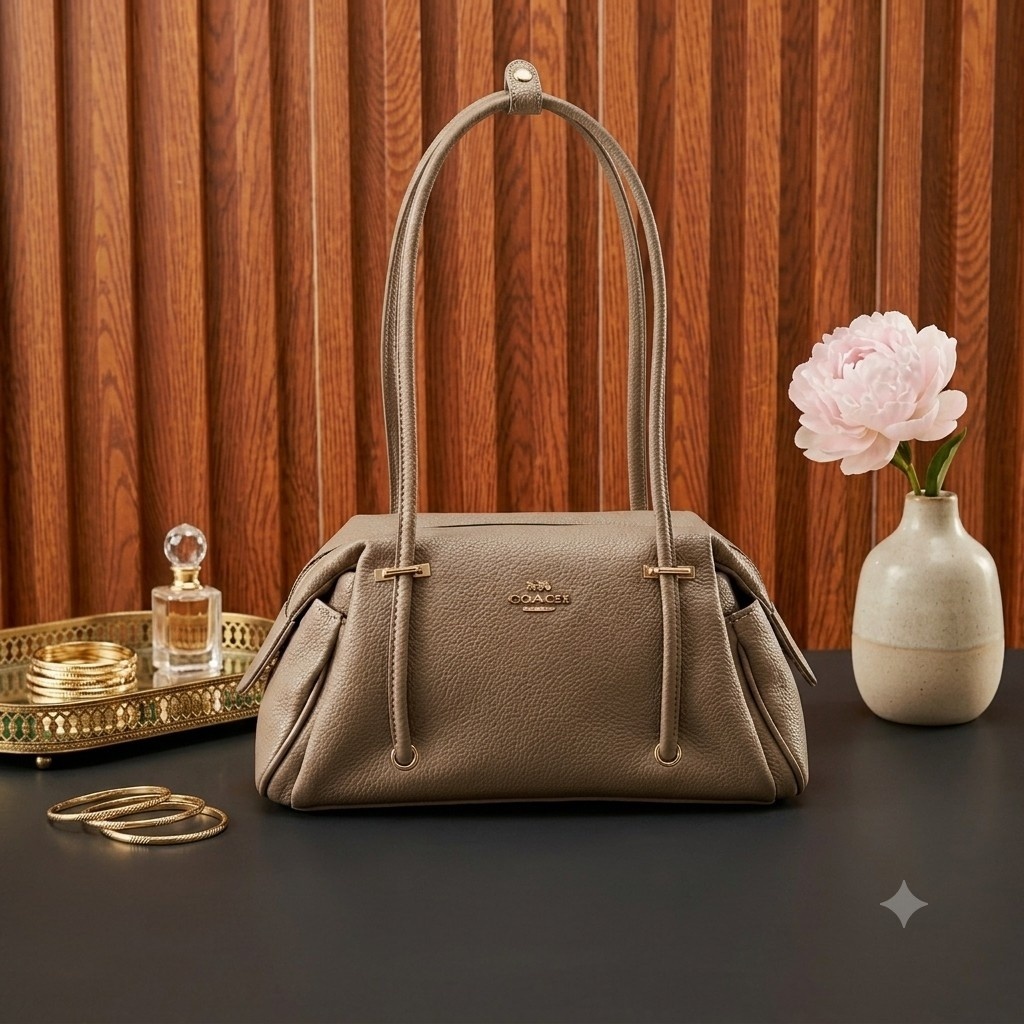 Tas wanita malika kulit super terbaru multifungsi size medium kode 2211