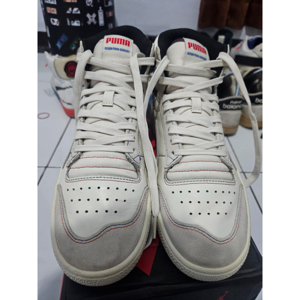 Wts Puma Ralph Sampson Mid Panorama Cream white Original