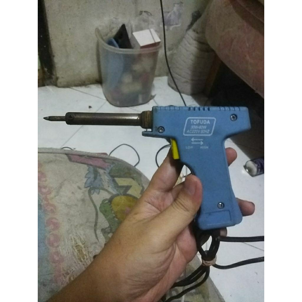 Solder Tembak Tofuda Minus Mata Solder Jelek