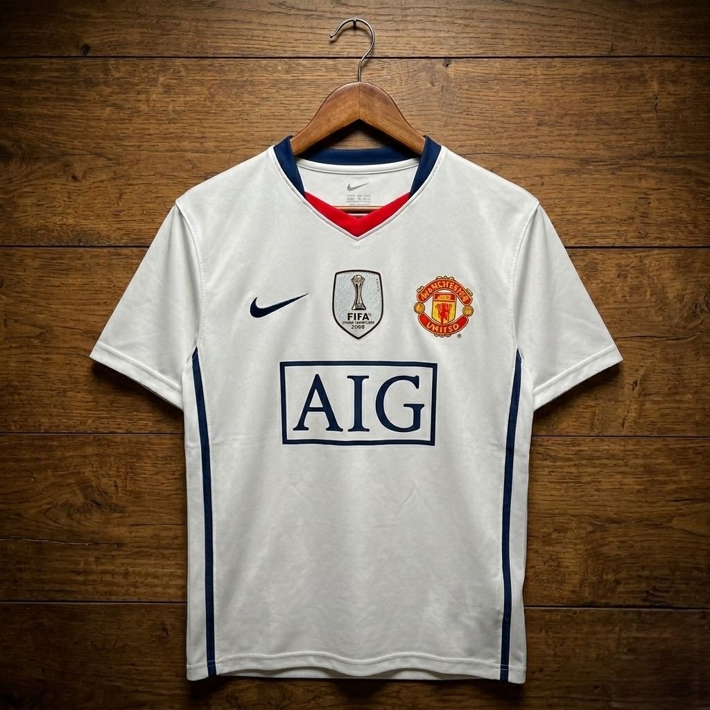 Jersey tandang klasik Manchester United musim 2008-2009
