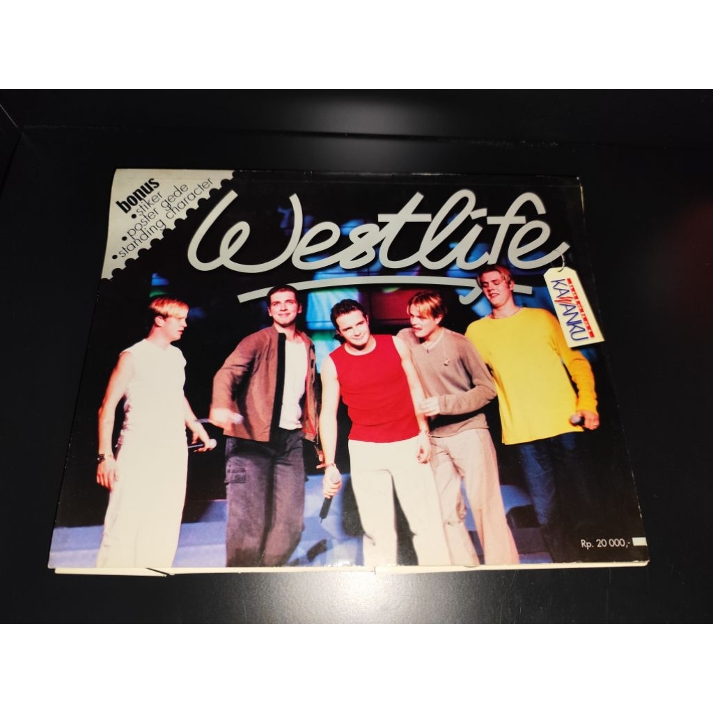 Majalah Kawanku : Edisi Khusus Westlife (Bonus Stiker, Poster, Standing Character)