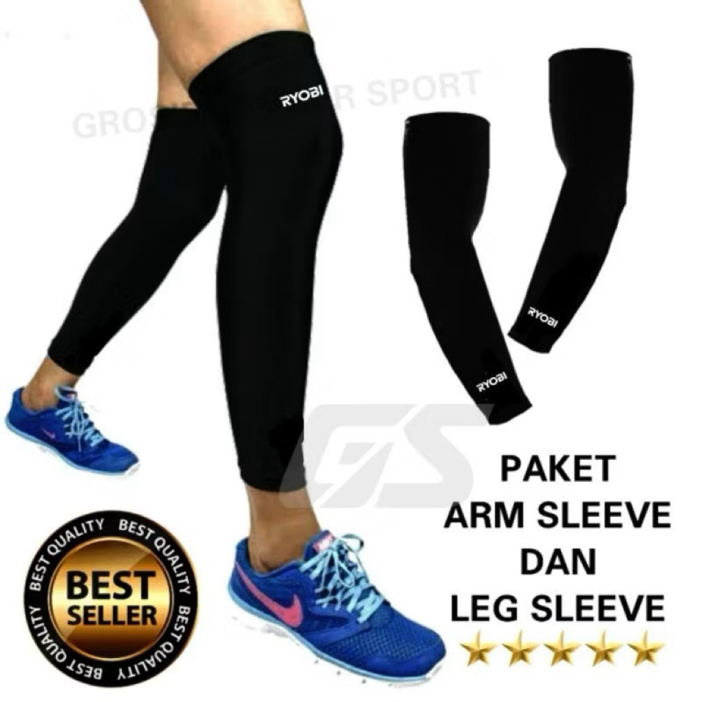 Manset tangan mancing armslevee mancing abugarciaa stoking kaki mancing panjang diatas lutut