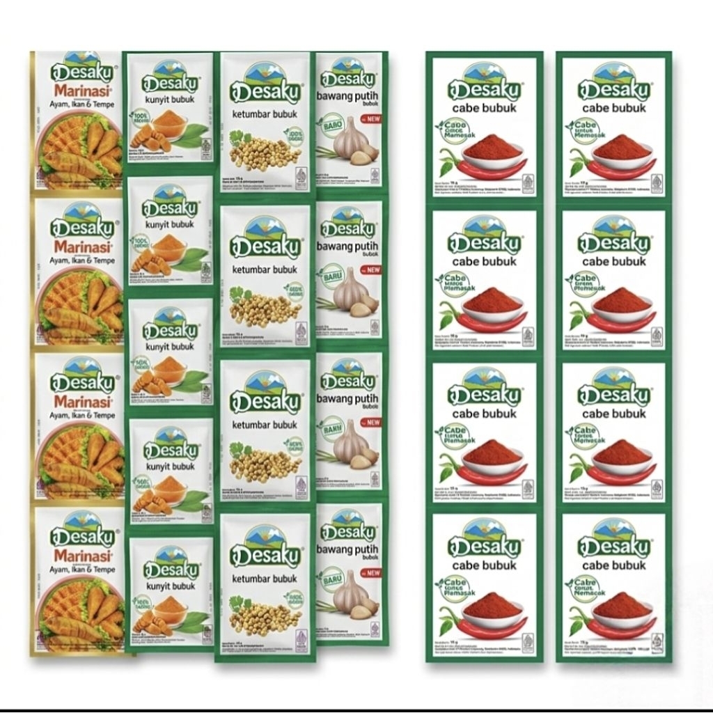 Desaku bumbu bubuk sachet