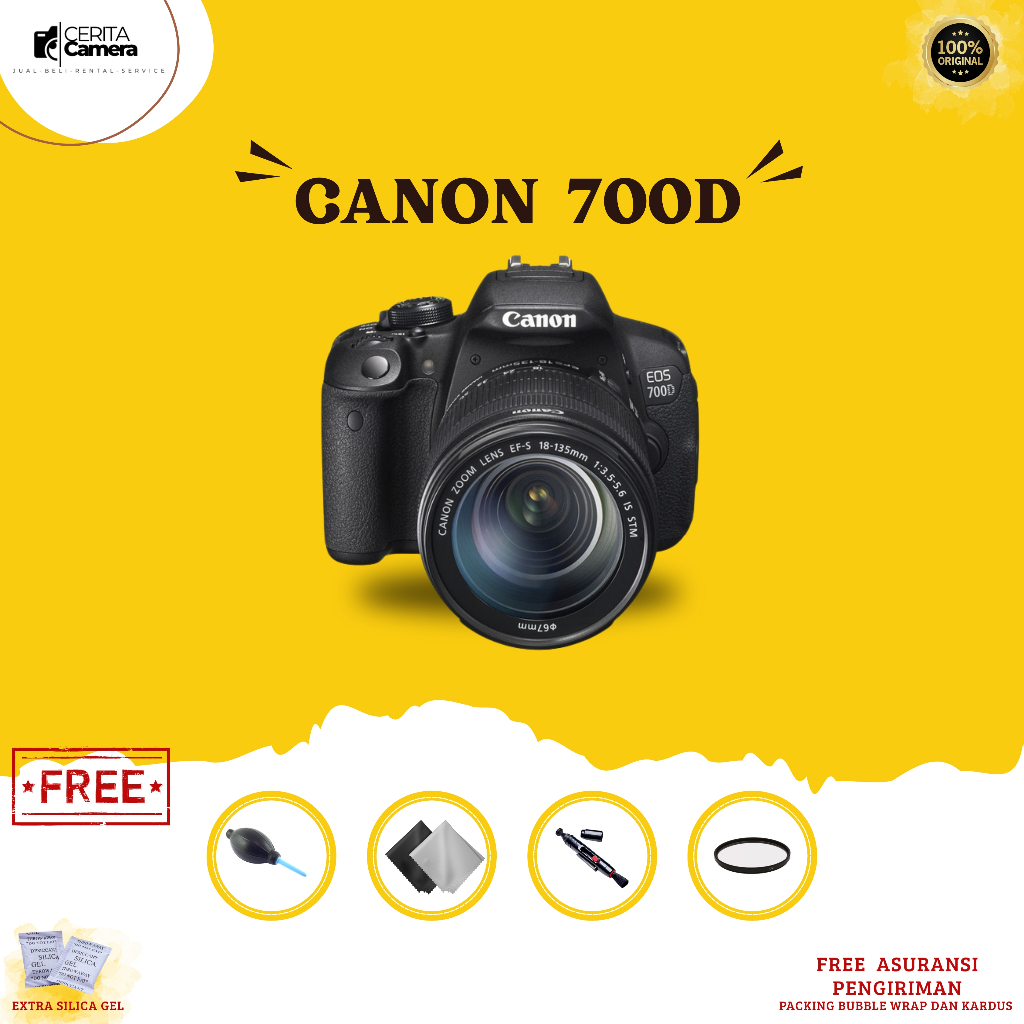 KAMERA CANON 700D