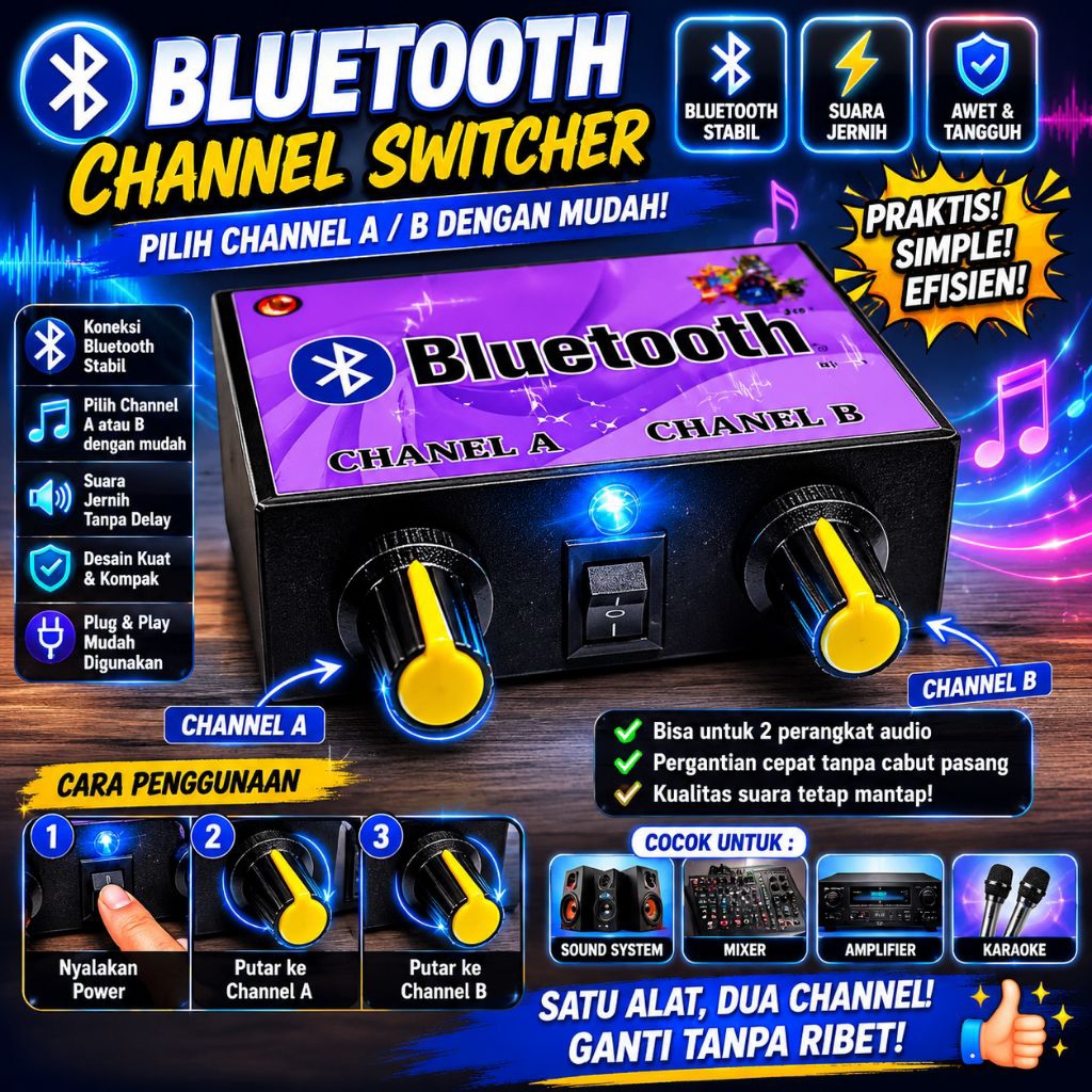 Power Ampli Mini Bluetooth 5 Volt 2 Chanel Murah