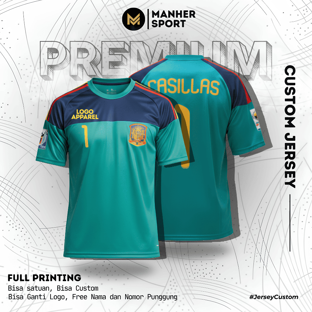 KIPER SPAIN SPANYOL 2010 FULL PRINTING