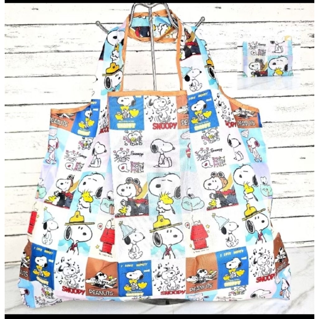 Tote bag snoopy tas wanita lipat karakter snoopy tas belanja lipat karakter snoopy shopping bag kara