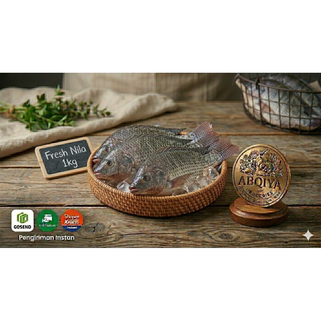 1 KG IKAN NILA SEGAR BERGIZI KILOAN IKAN NILA 1000 G BANDUNG