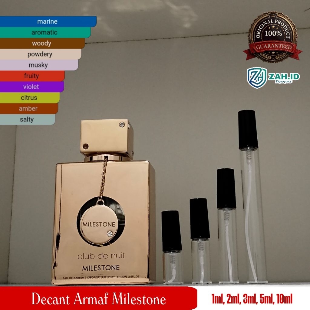 Decant Armaf Club De Nuit Milestone EDP