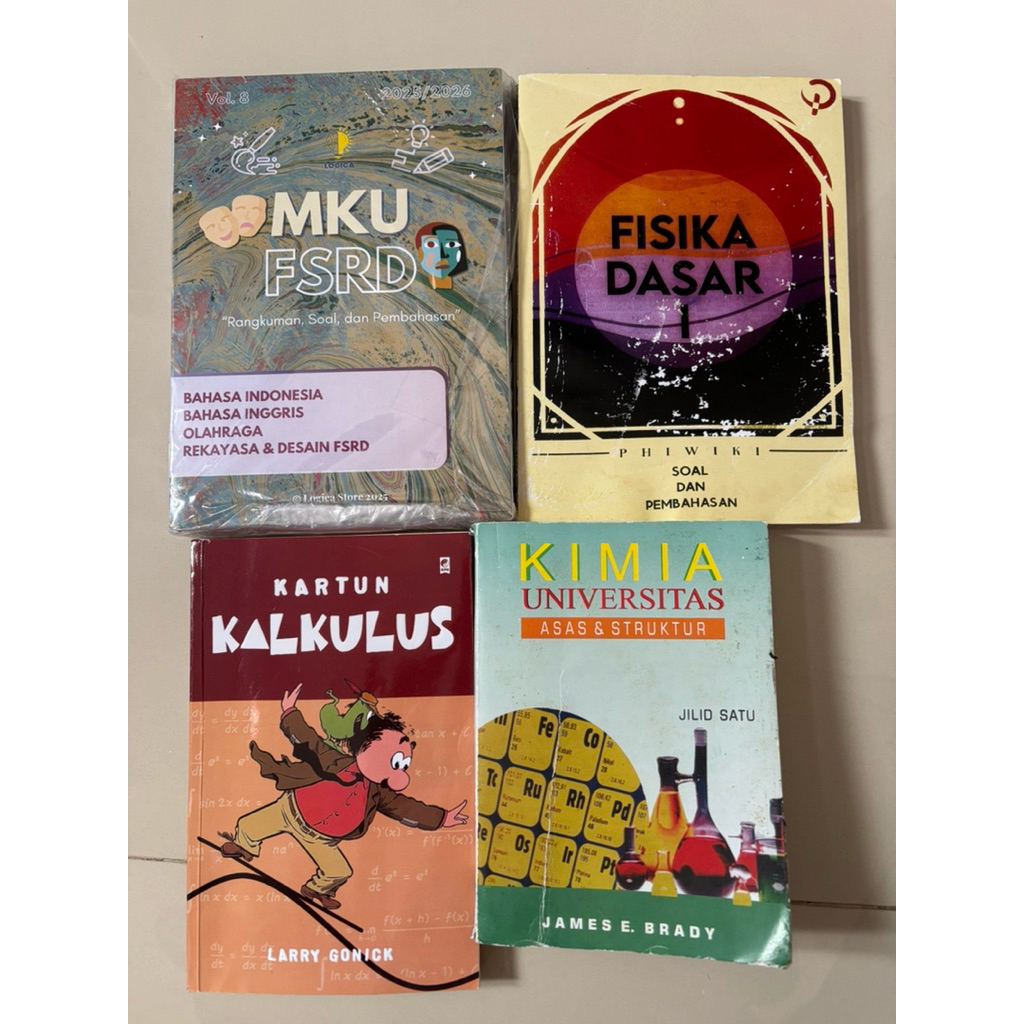 BUKU MKU ITB TPB KALKULUS KIMIA James E. Brady FISIKA DASAR Phiwiki FSRD ITB