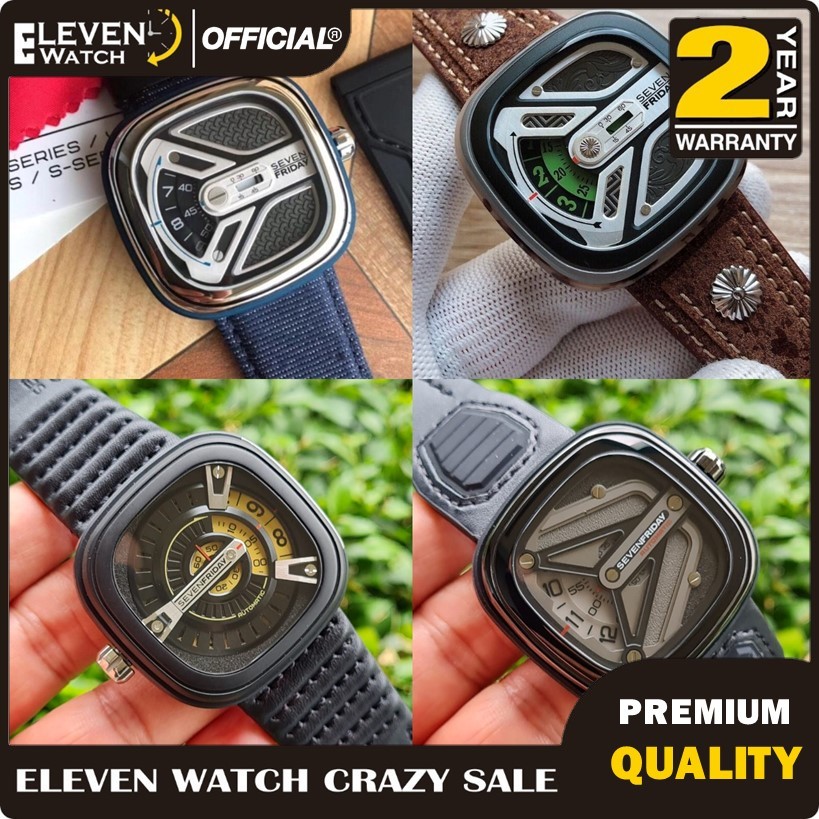 [Promo] Jam Tangan Pria Seven Friday / SF M-Series M3/08 M2/01 M2/02 M3/01 M1B/01 M2/04 M1B/02 Autom