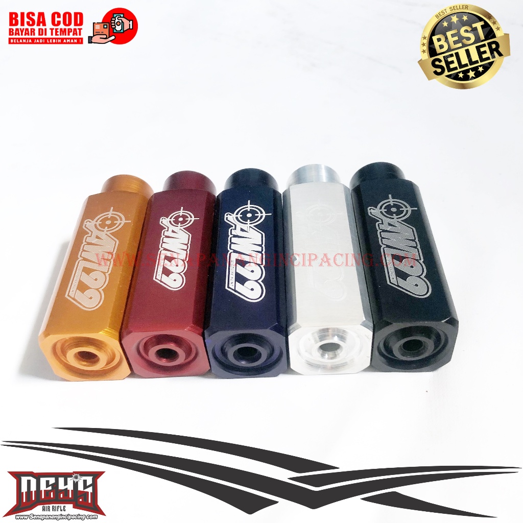 MUZZLE BREAK PEMECAH SUARA PEMECAH ANGIN