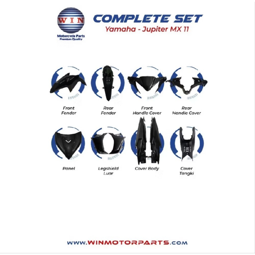 Complete Set Body Jupiter MX 135 New 2011