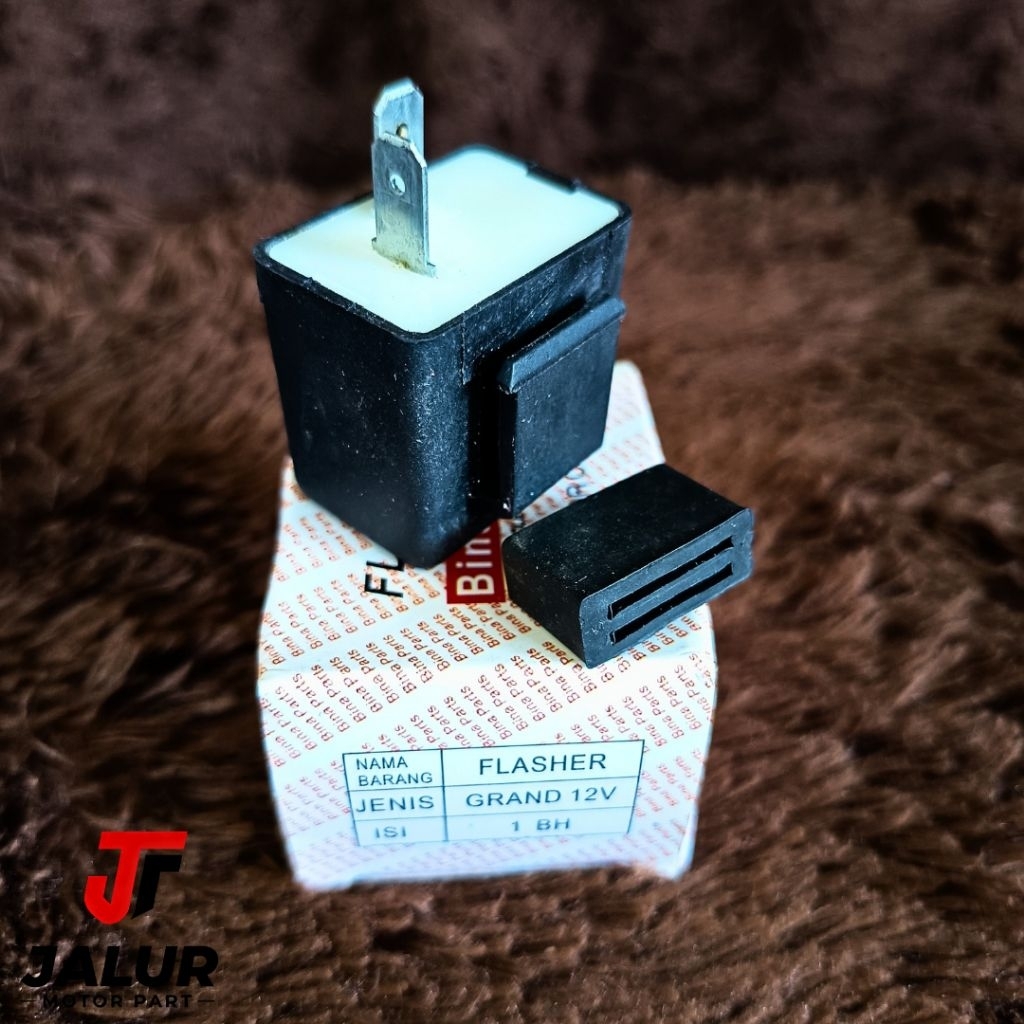 Flasher Sein Motor 12V Honda Grand Supra Astrea Bina Parts Relay Sein Kedip Lampu Sein Bunyi