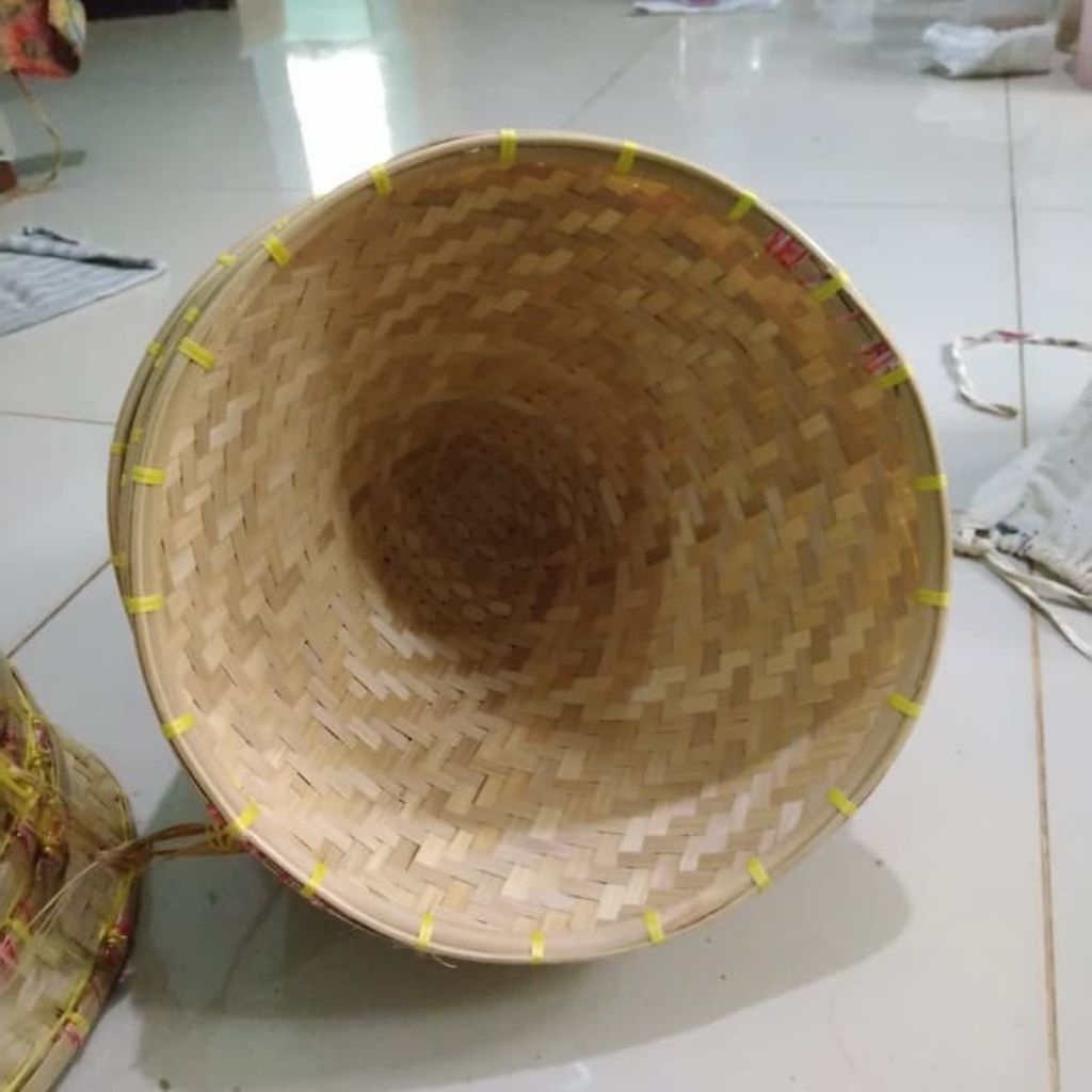 Asepan Bambu Hasepan Penanak nasi tumpeng atau dongkal