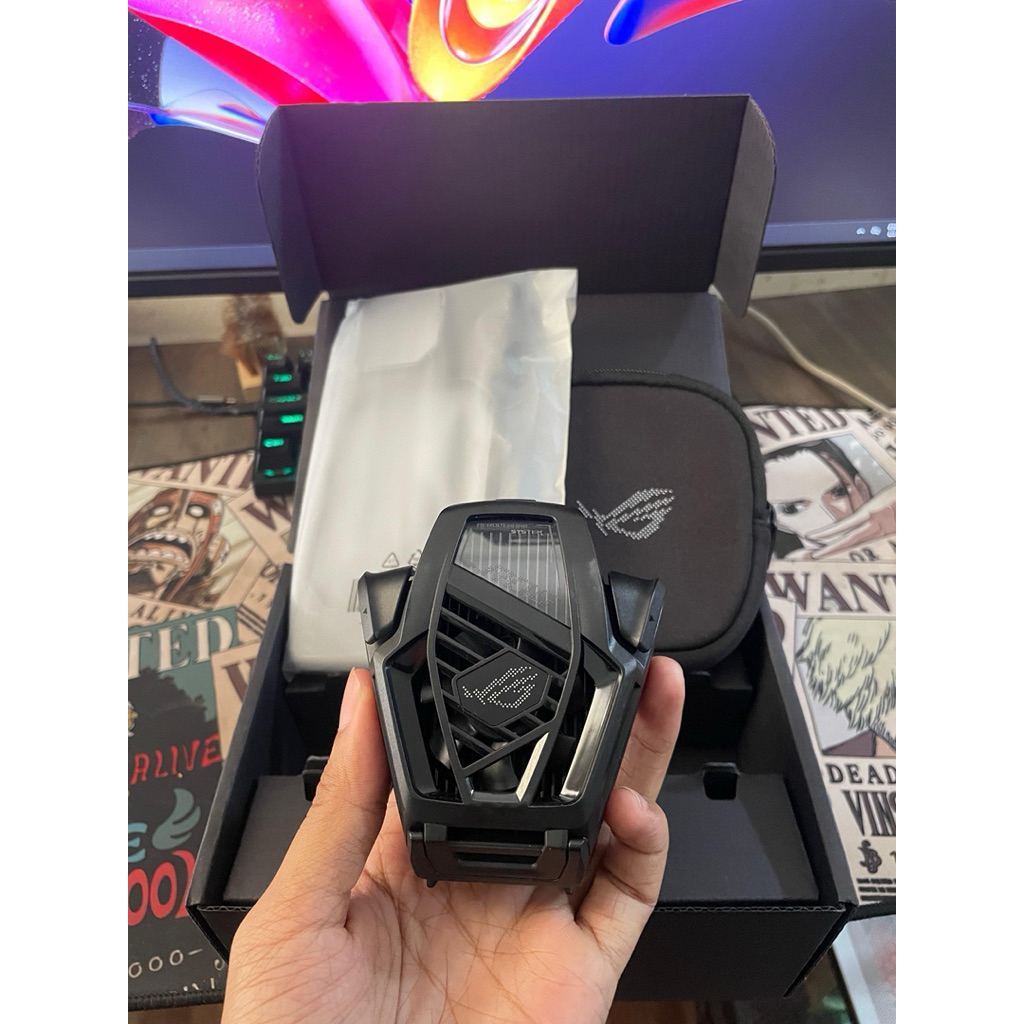 ROG AEROACTIVE COOLER X, FOR ROG PHONE 8 & 9