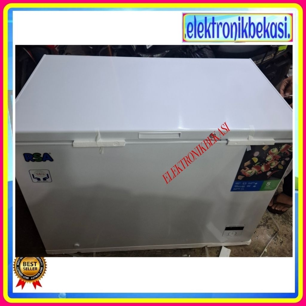 CHEST FREEZER RSA CF 310 / BOX FREEZER RSA CF 310 / CHEST FREEZER RSA 300 LITER / BOX FREEZER RSA 30