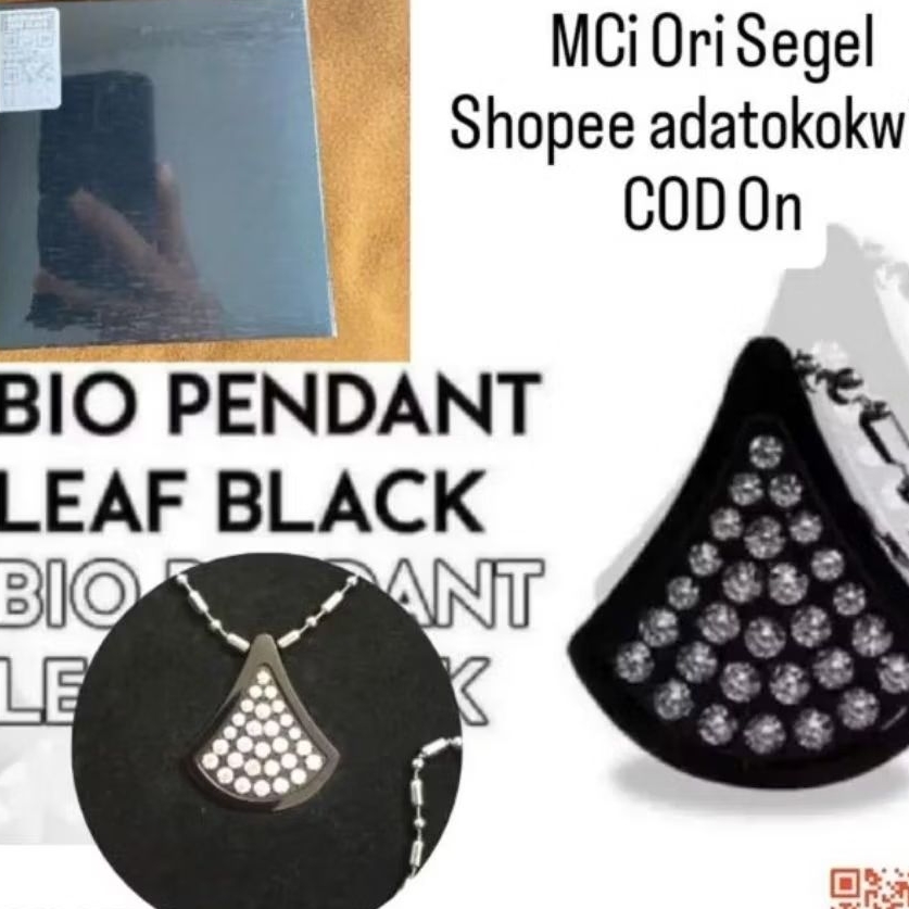 LEAF BLACK BIO PENDANT MCi ORI SEGEL PROMO