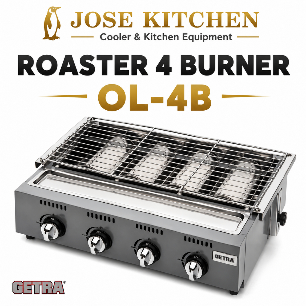 GETRA Roaster 4 Burner OL-4B / OL 4B / Pemanggang