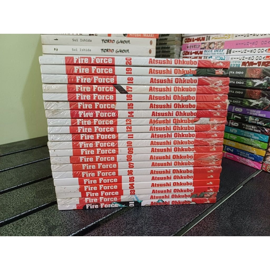 Komik Fire force 1-20 segel