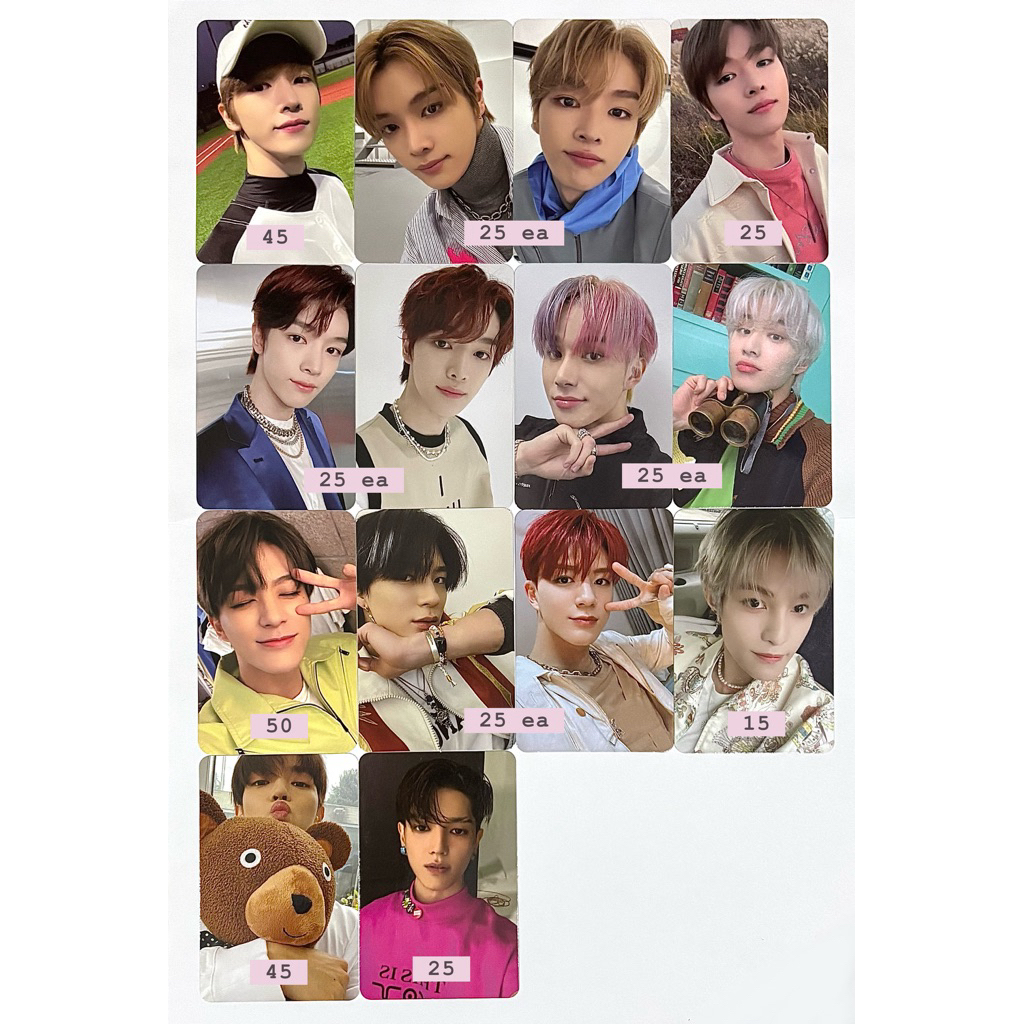 [BACA DESC] wts photocard nct sungchan departure universe photobook baseball mecima ilalang smcu exp