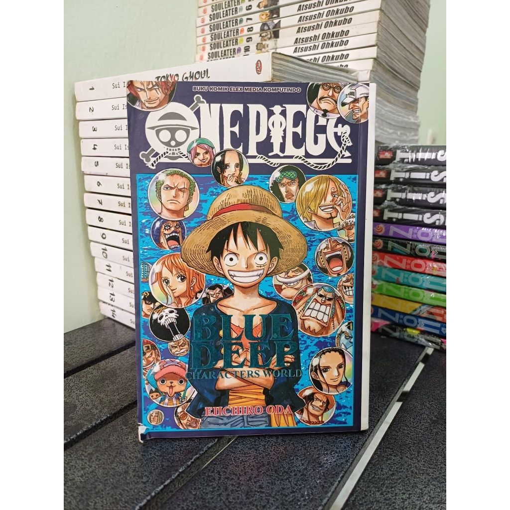 Komik One piece blue deep charakters world (ada minus)