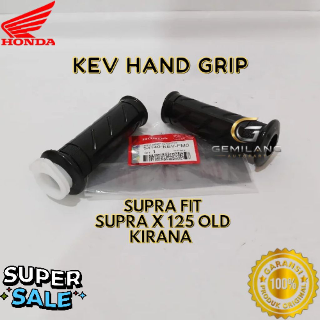 HAND GRIP KODE KEV, HAND GRIP SUPRA FIT, HAND GRIP SUPRA X 125 OLD, HAND GRIP KIRANA