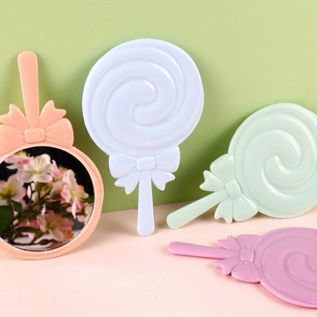 THEDIYLAB (1PCS) MIRROR TEMA LOLLIPOP | CERMIN LOLLIPOP | CERMIN AESTHETIC | CERMIN RIAS  LUCU | CER