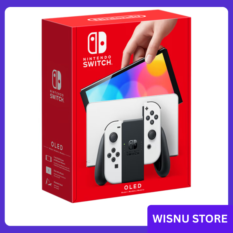 Nintendo Switch OLED Putih Original OFW