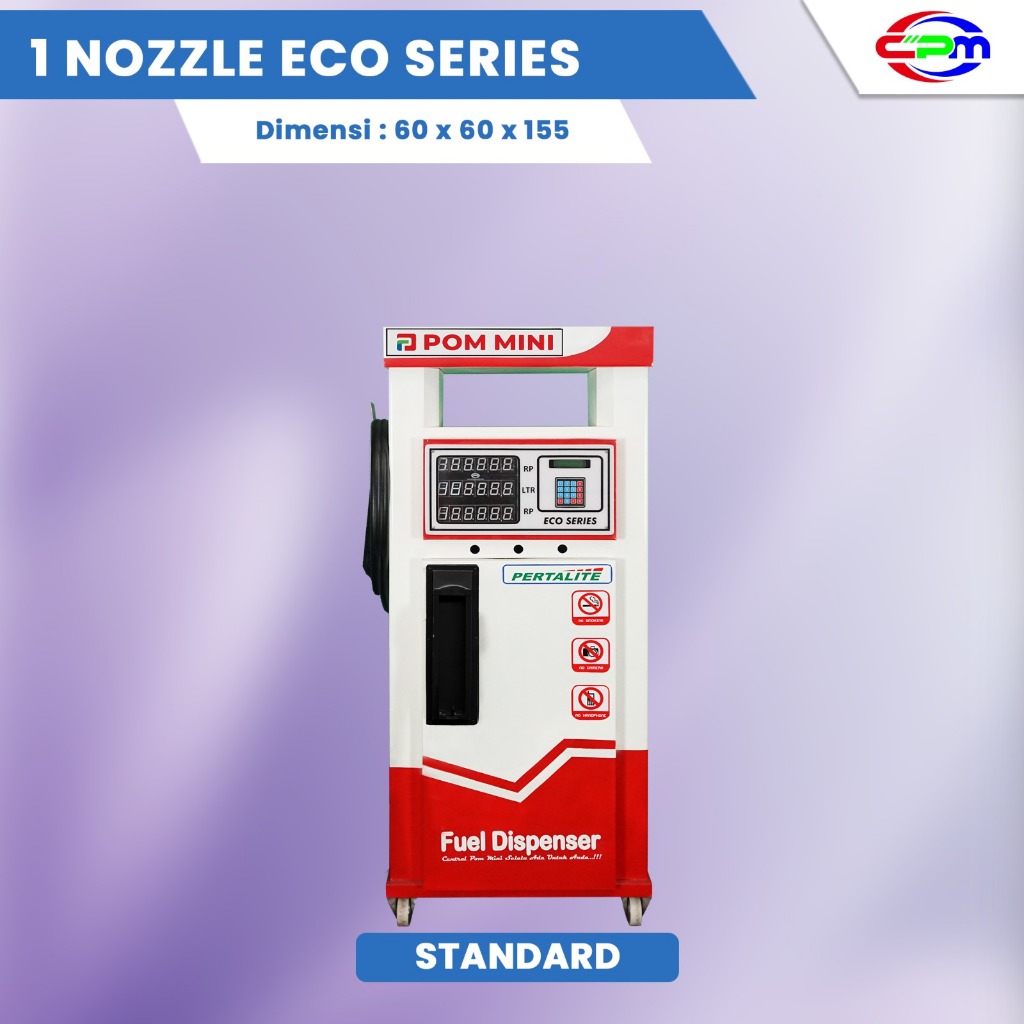 Pom Mini - Pertamini Digital 1 Nozzle 110 Liter Eco (CPM)