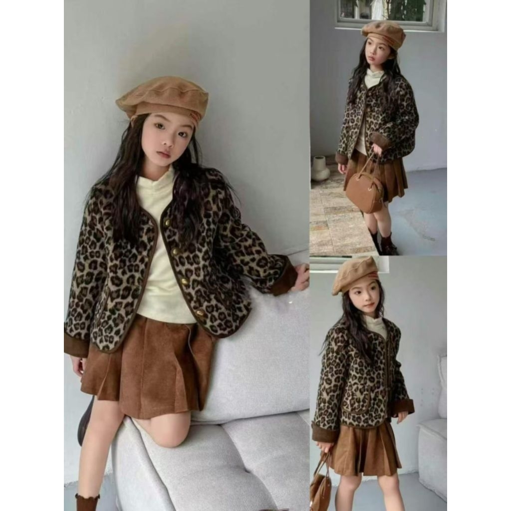 SetRok Leopard Velvet Premium Import