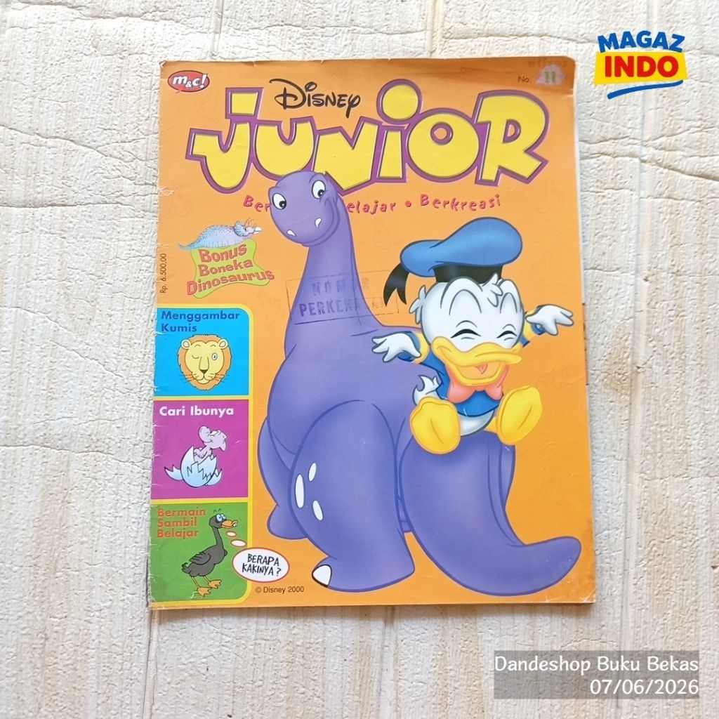 Disney Junior - Majalah Anak (bekas preloved)