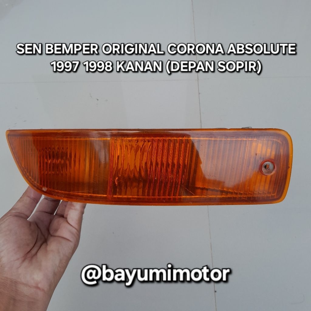 ORIGINAL lampu sen sein bemper KANAN CORONA ABSOLUTE 1997 1998
