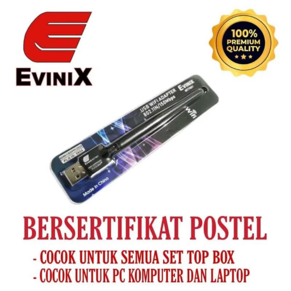 ANTENA DONGLE ANTEN WIFI/USB EVINIX