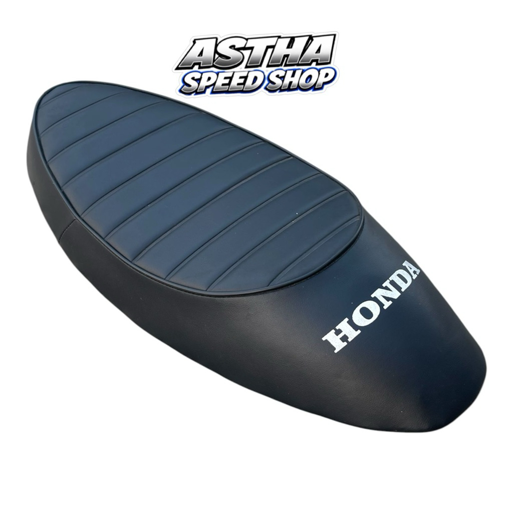 OBRAL Jok C70 custom jok motor listrik custom model pendek oval