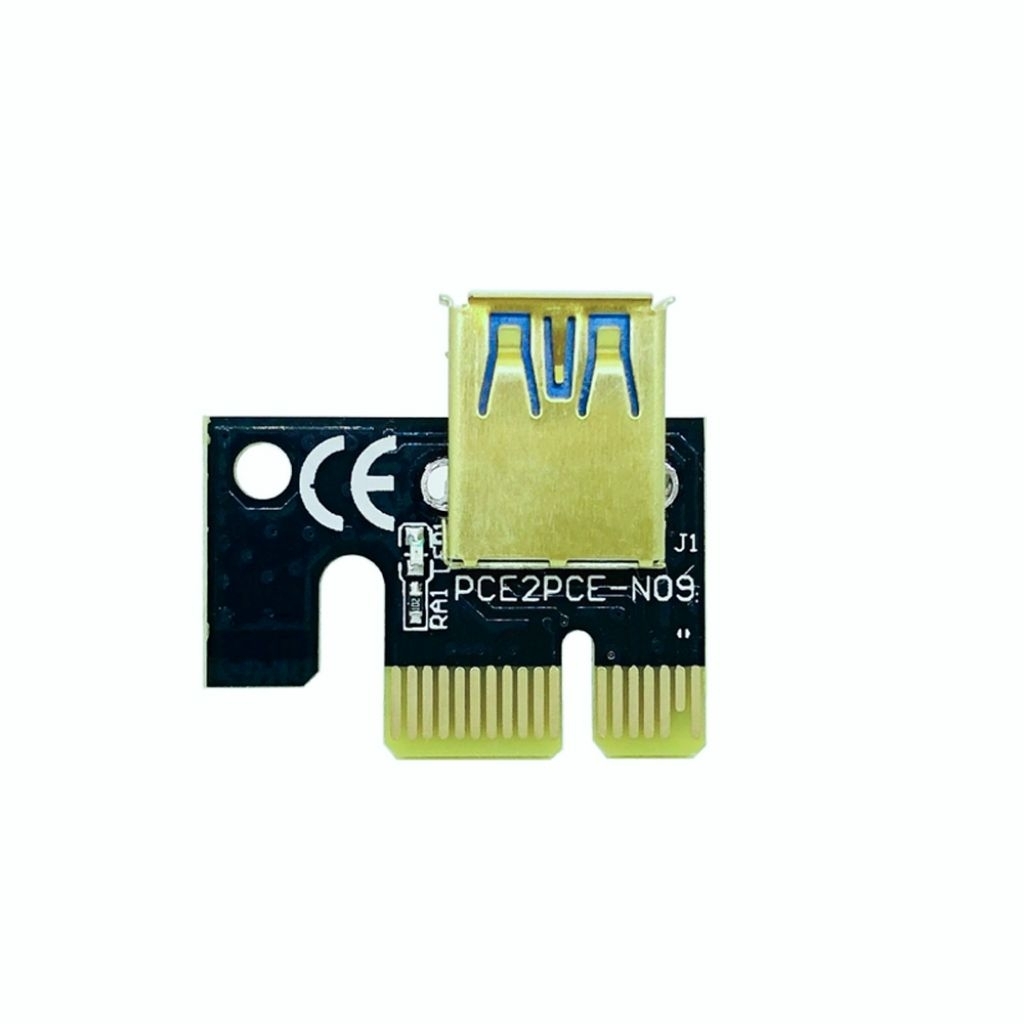 Riser PCI Express 3.0 PCI-E Mining Adapter LED Riser PCI Express PCI-E Mining Adapter LED