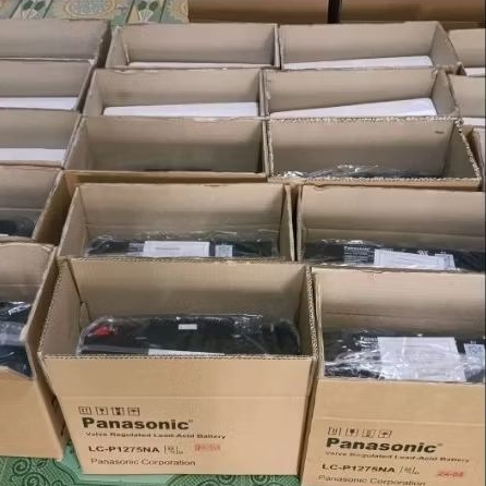 Aki Kering / Baterai VRLA 12V 75 Ah Panasonic LC-P1275NA