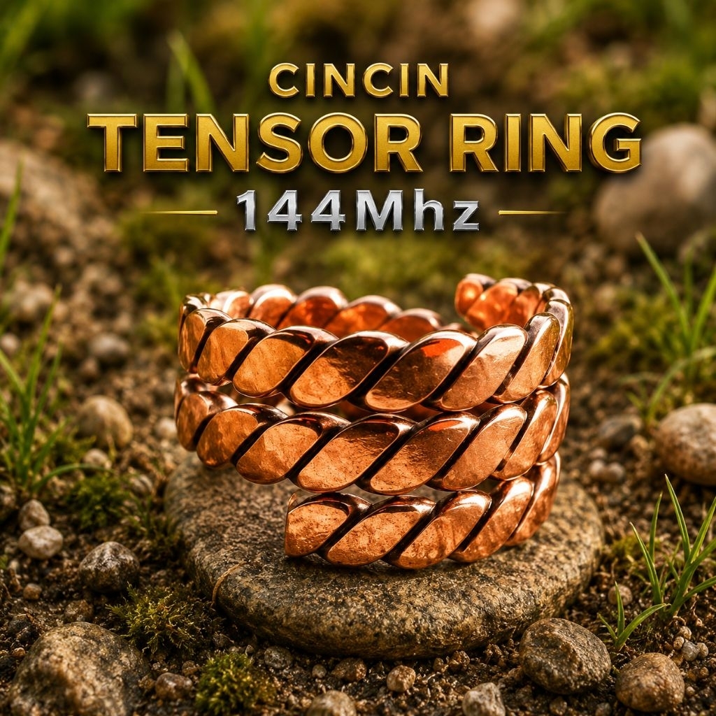 tensor ring solomon cincin tensor ring 144 Mhz cincin pria cincin couple