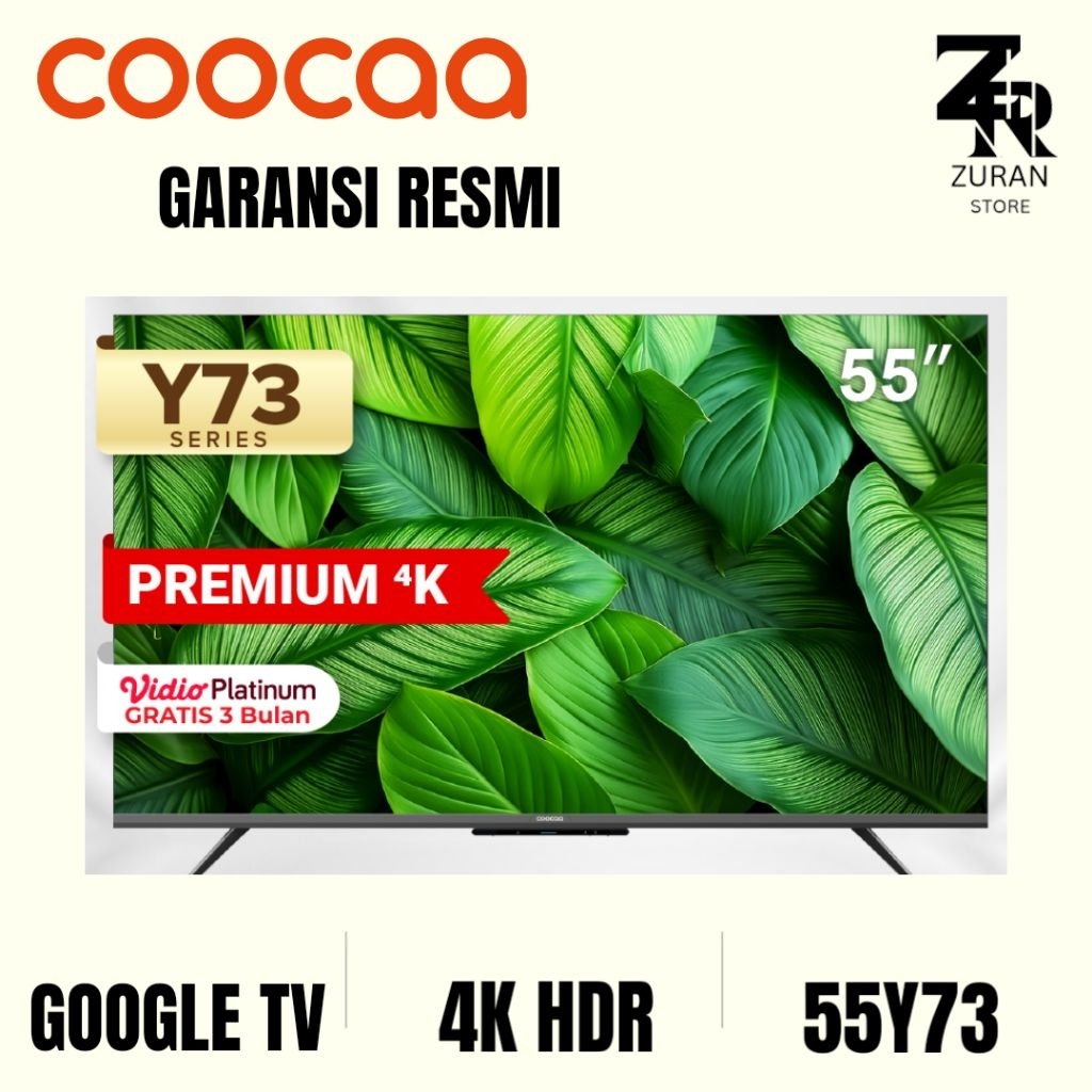 COOCAA 55Y73 4K GOOGLE TV 55 inch