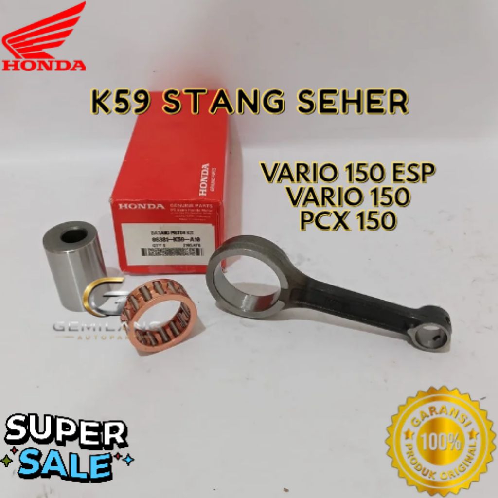 STANG SEHER KODE K59, STANG SEHER VARIO 150 ESP, STANG SEHER VARIO 150, STANG SEHER PCX 150