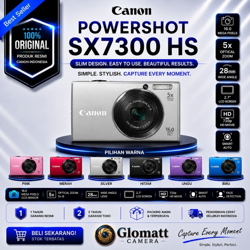 CANON POWERSHOT A3400 IS / CANON A3400 IS KAMERA DIGITAL