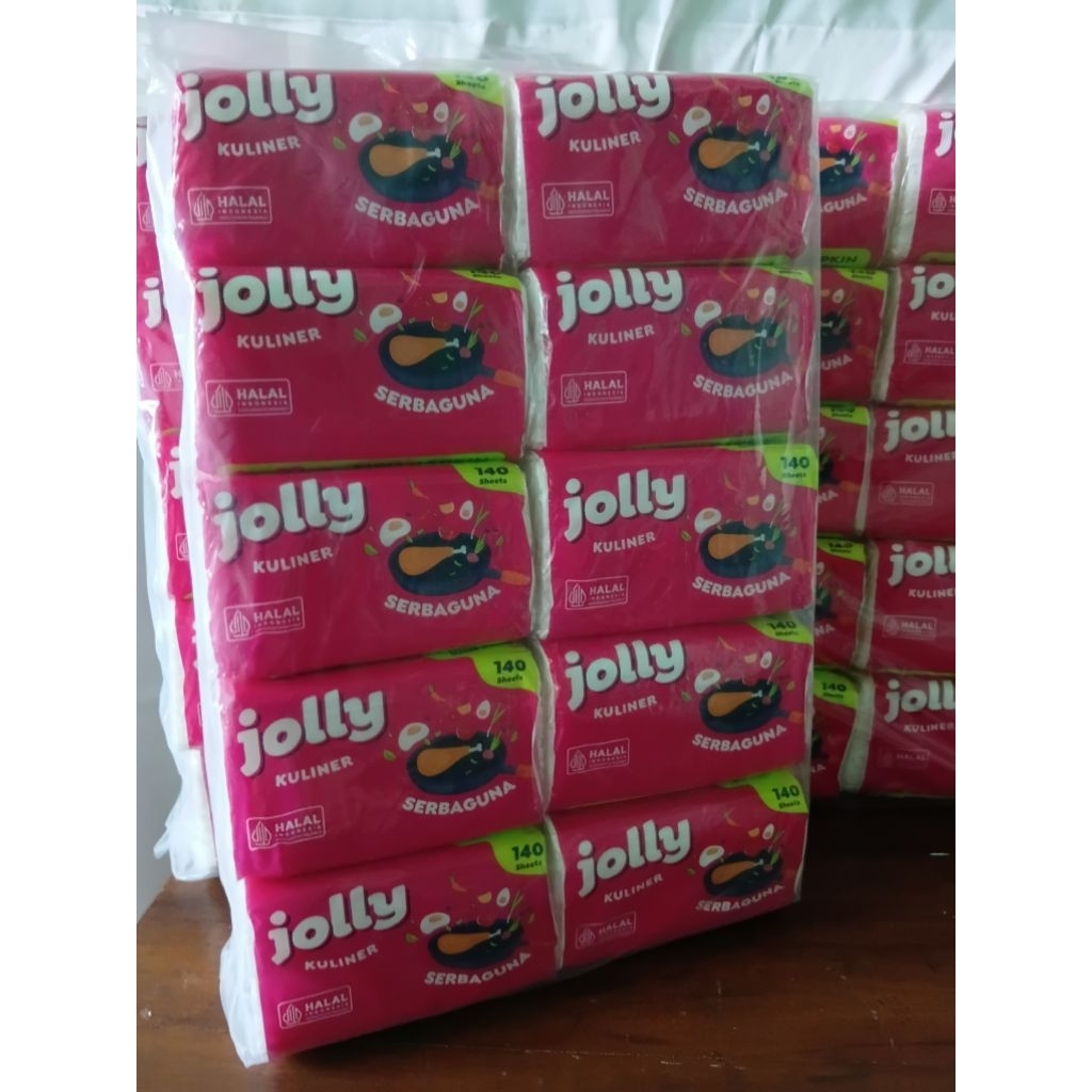 TISU JOLLY KULINER/NAPKIN tissue 10 pack