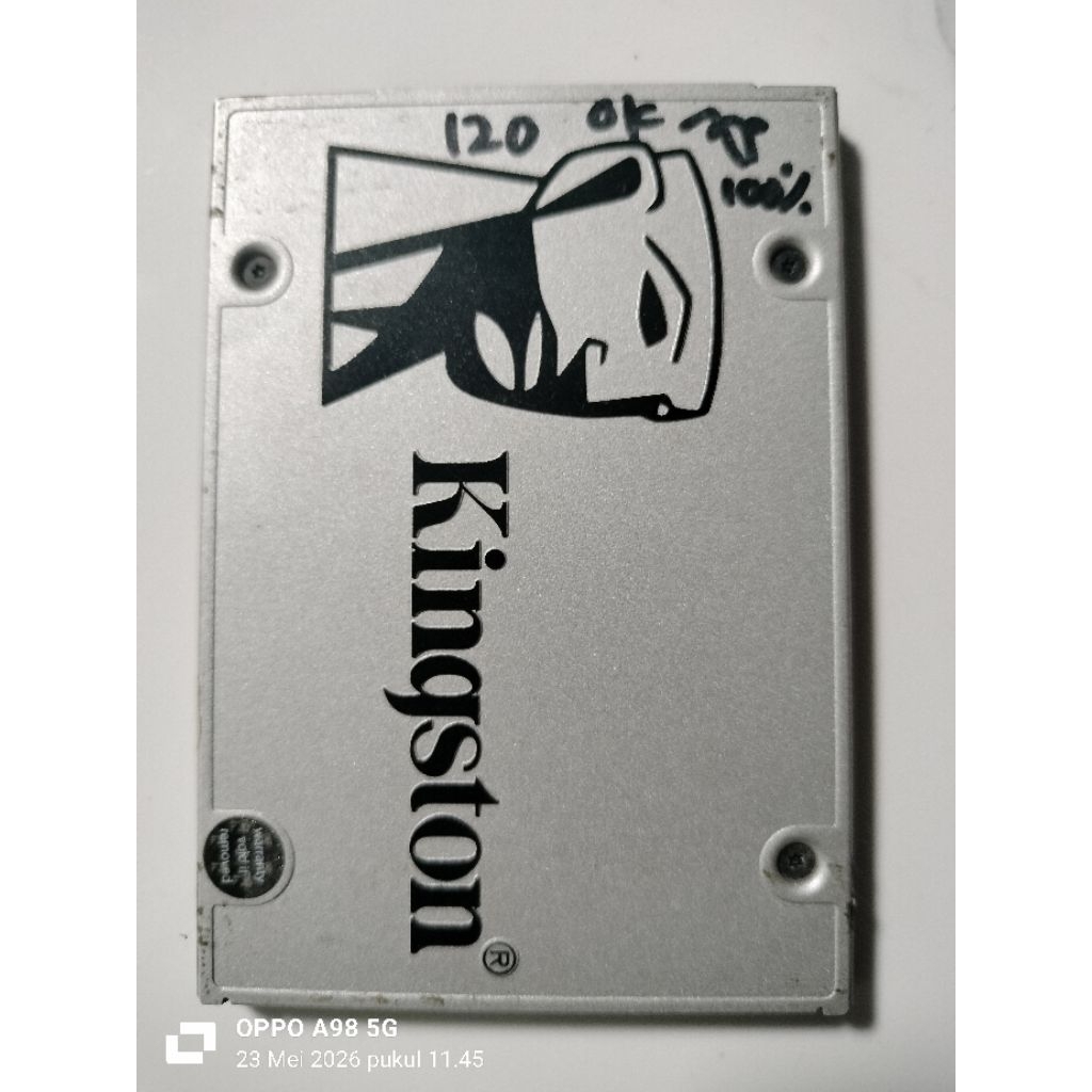 SSD SATA 2,5" 120 GB Kingston (second)
