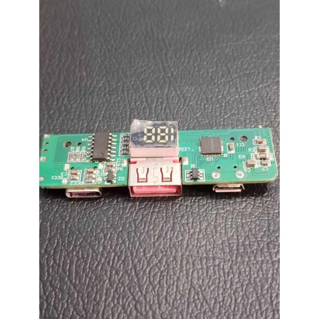 Modul Powerbank Digital Led Fast Charger 2,5A 5volt Modul Charger Indikator digital