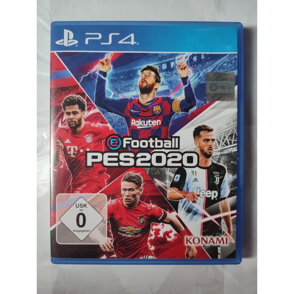 BD KASET PS4 eFootball PES 2020 Region 2 Original Pro Evolution Soccer