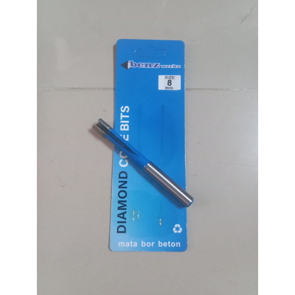 Benz Mata Bor Granit 8mm / Diamond Core Bit Mata Bor Pelubang Granit 8mm
