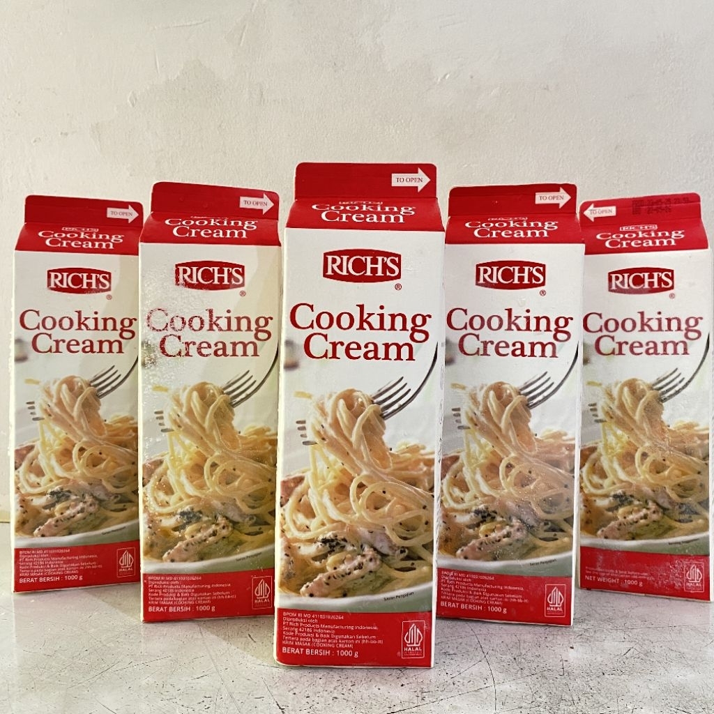 Rich's cooking cream 1 liter | rich's cooking cream | rich krim masak | cooking cream rich