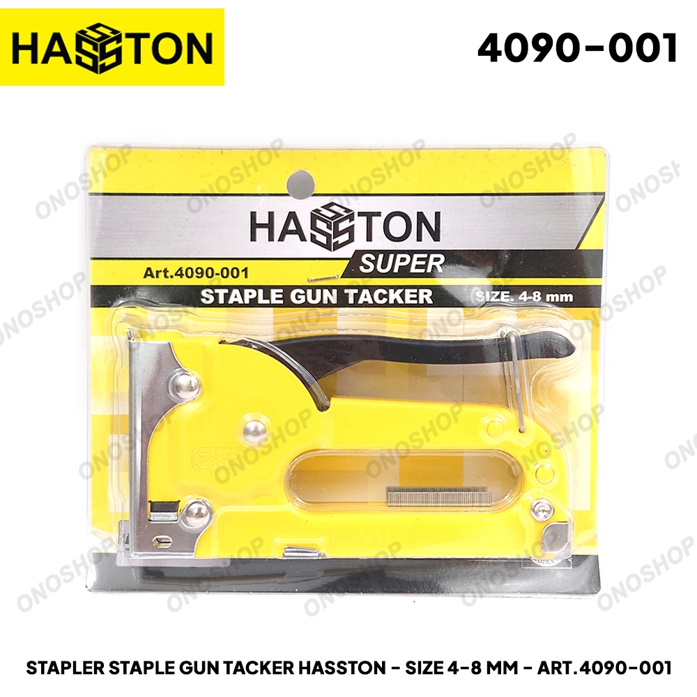 Stapler Staple Gun Tacker Haston Prohex - Size 4-8 mm - Art.4090-001