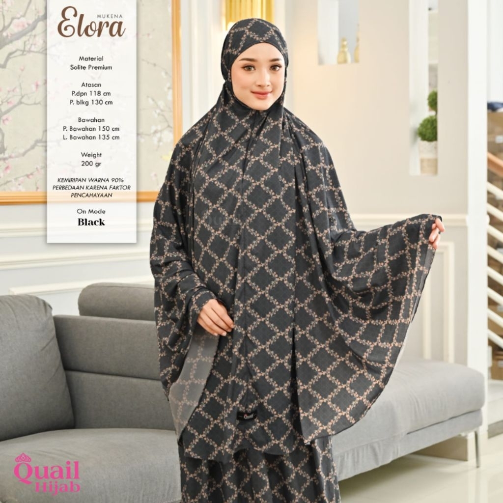 Mukena Dewasa Elora by Quail Hijab