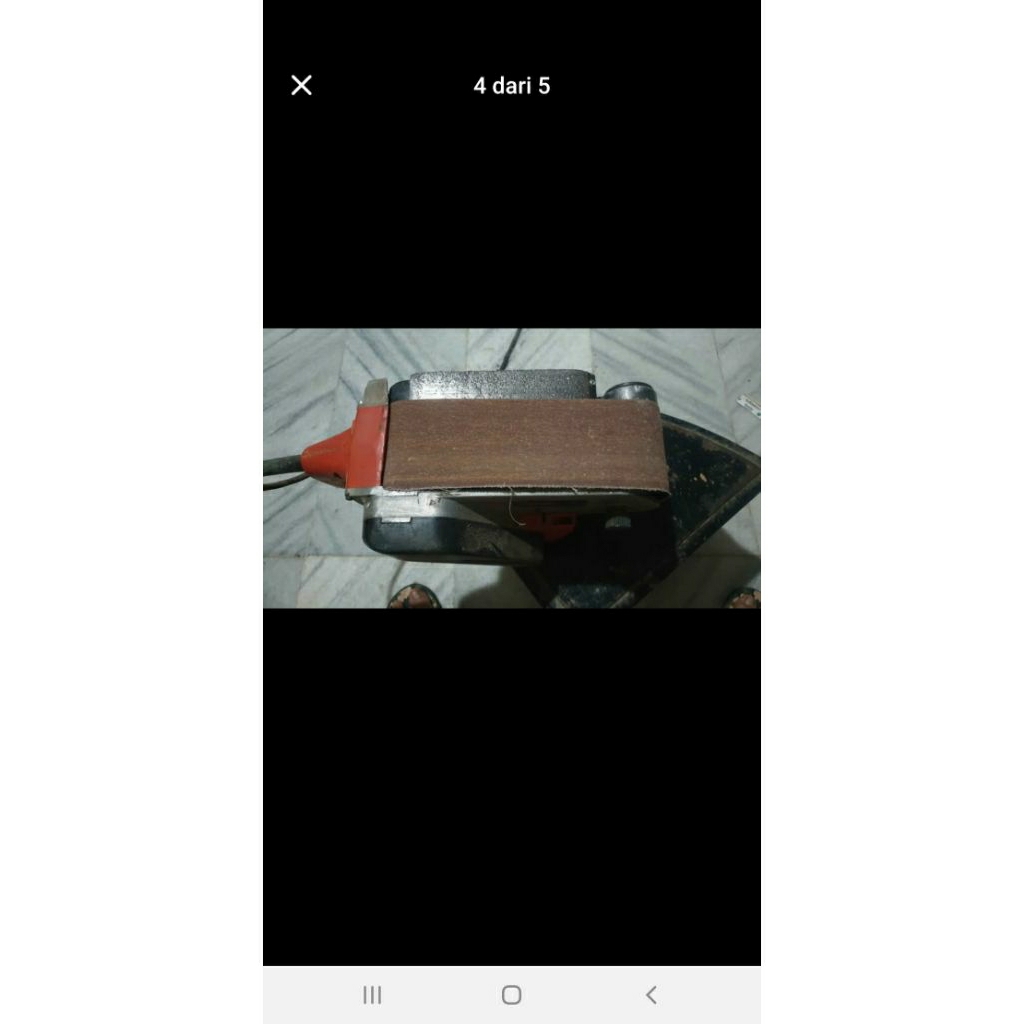 Belt sander mesin hamplas kayu maktec